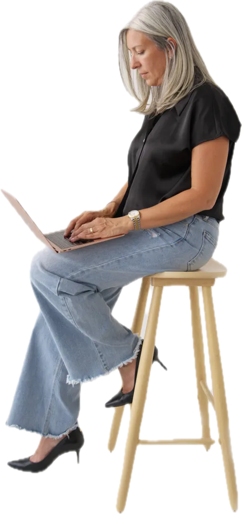 Cutout, laptop